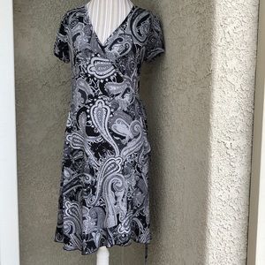 APT.9 printed Midi Wrap Dress